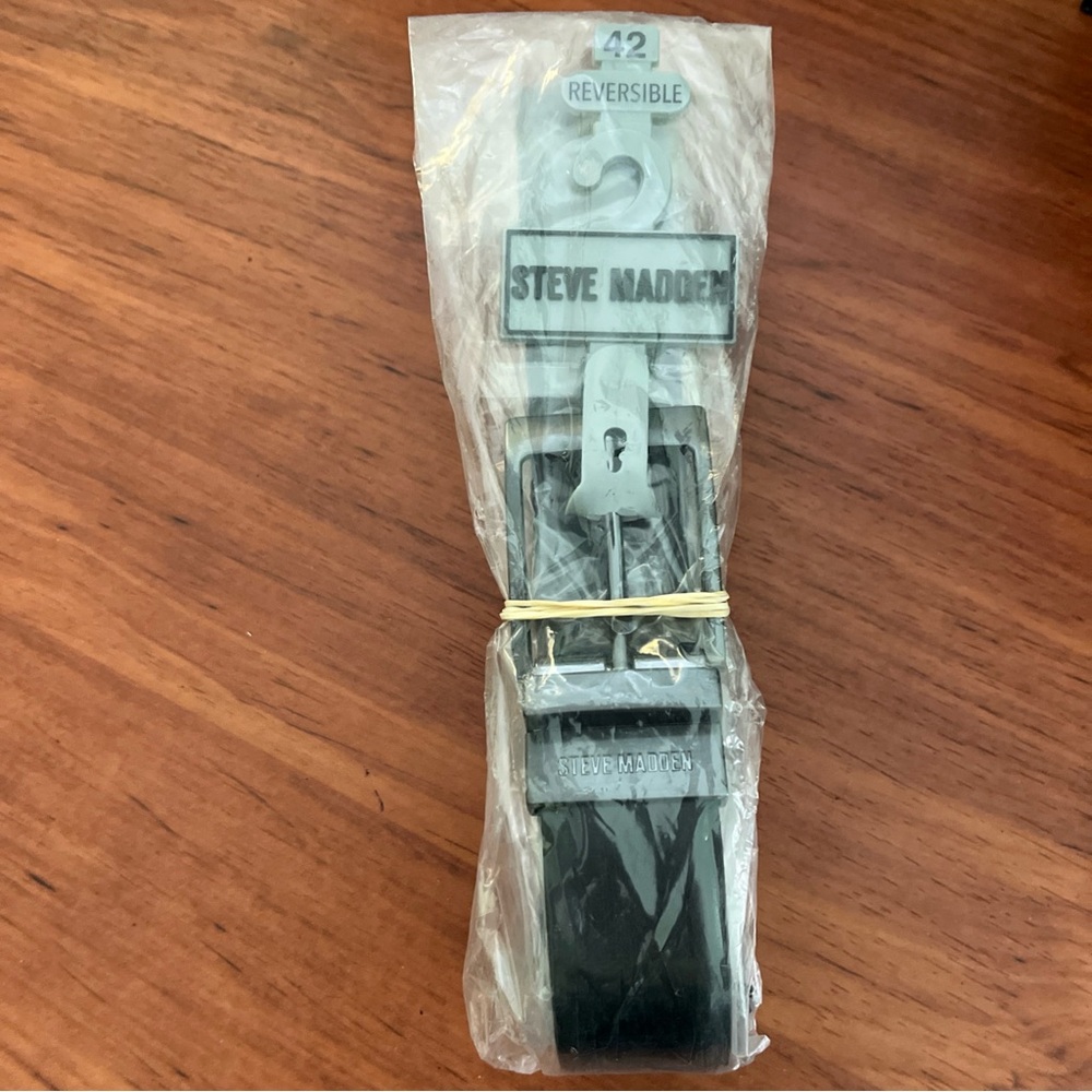 Steve Madden Dual-Tone Reversible Belt